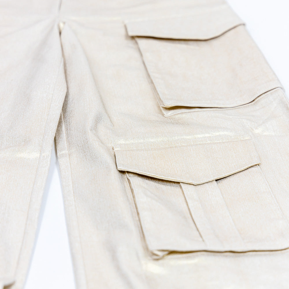 Ivory Cargo Pants