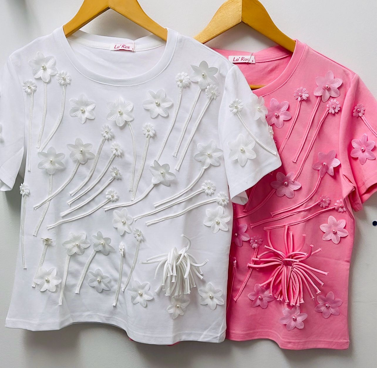 3D Flower T-Shirt