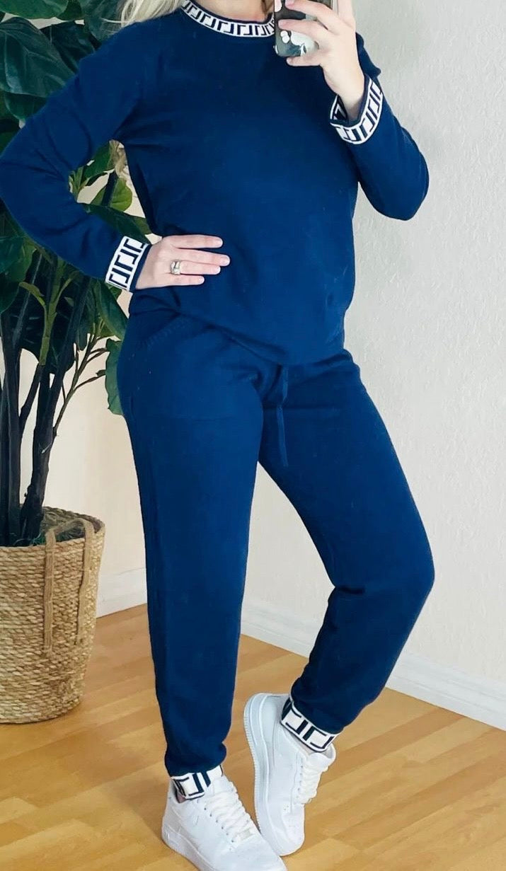 Navy Blue Winter Set