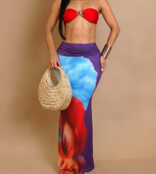Tropicana Resort Skirt Set