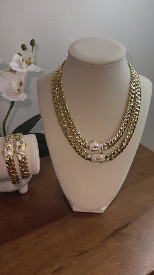 Set Monaco 14K Gold Plated