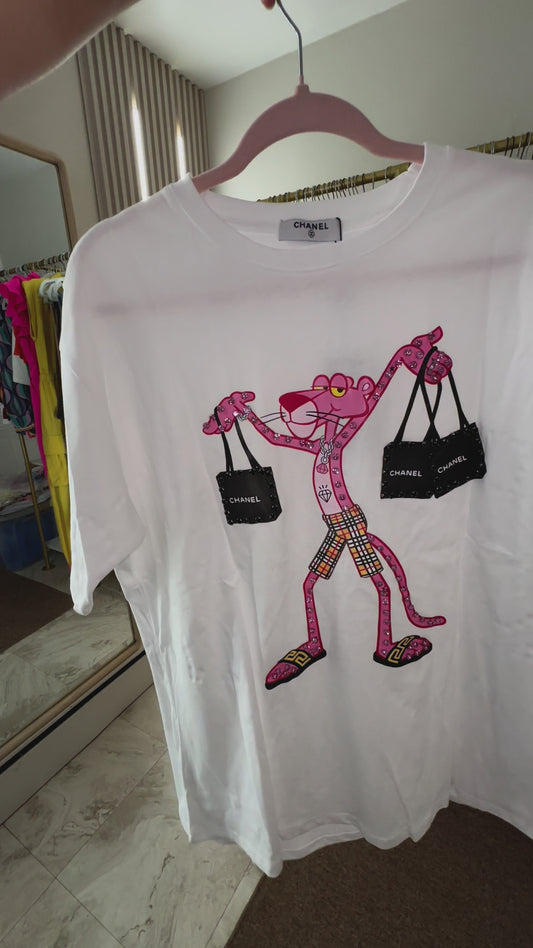 Pink Panther Chanel Shopping